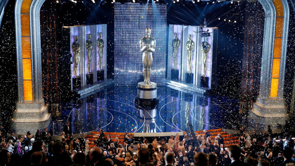 imagem da cerimonia do Oscar