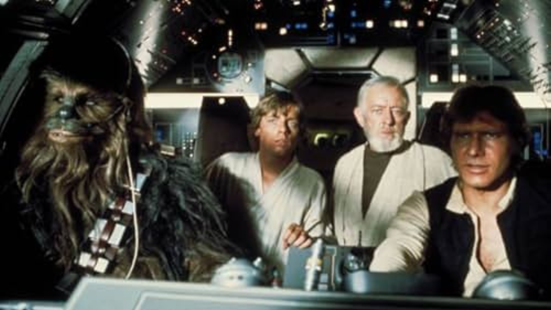 Cena de Star Wars Uma nova Esperança