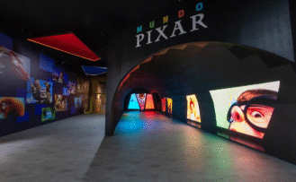 imagem da exposição Mundo Pixar