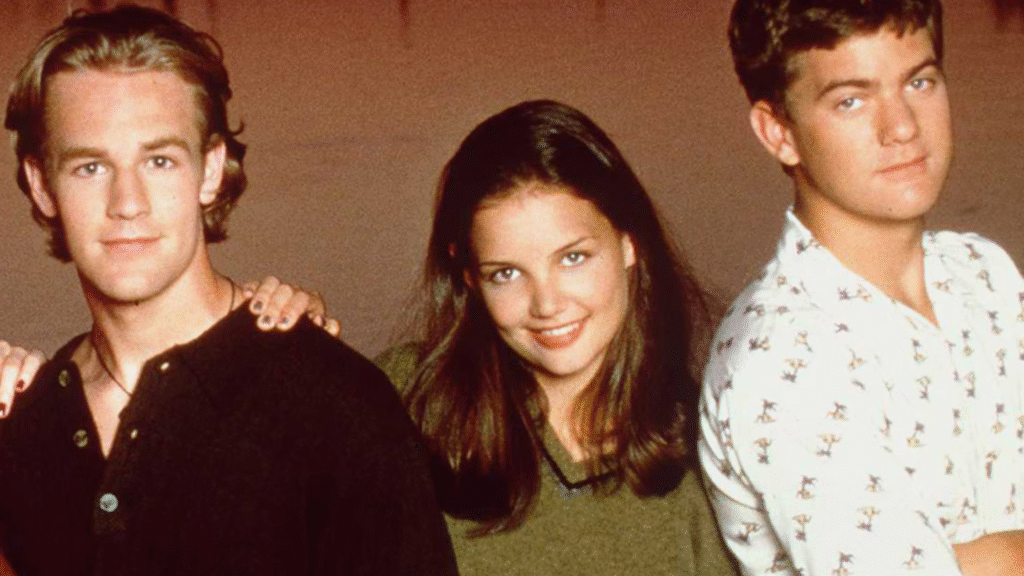 Dawson, Joey e Pacey da série Dawson's Creek