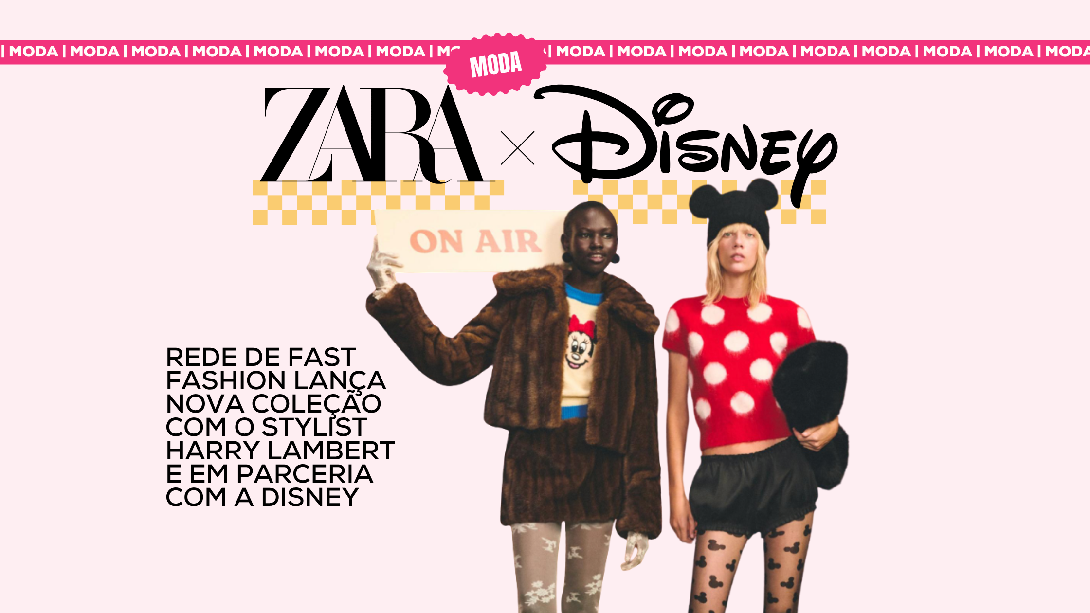 coleção Zara X Disney