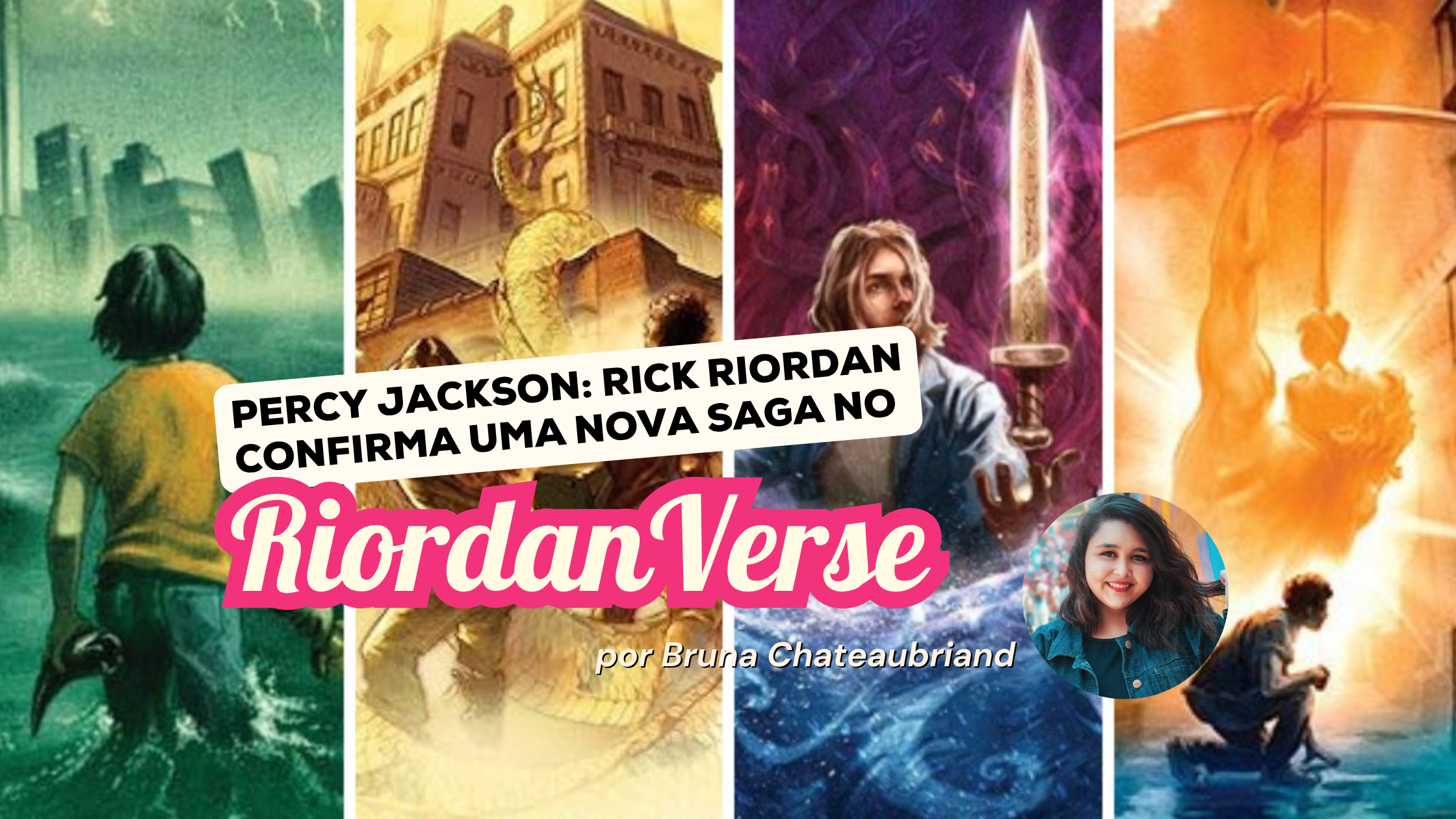 Percy Jackson: Rick Riordan confirma nova saga de livros